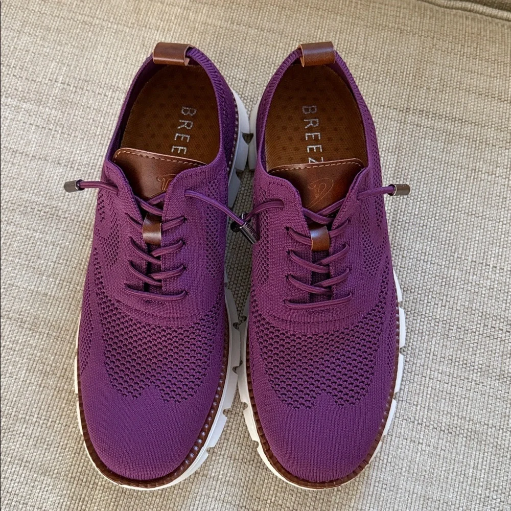 Breeze Urban Comfort Knit sneakers breathable cushioned anti odor like new